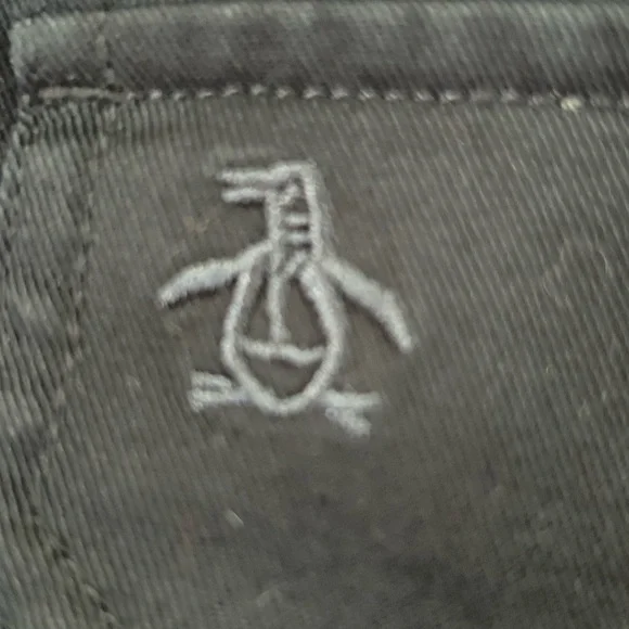 Original Penguin Navy Zip Jacket Mens M Minimalist Classic Workwear - Picture 10 of 10